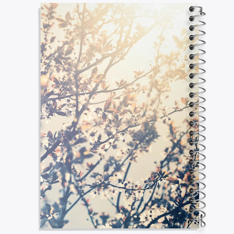 دفتر شطرنجی 50 برگ خندالو مدل شکوفه کد F1435