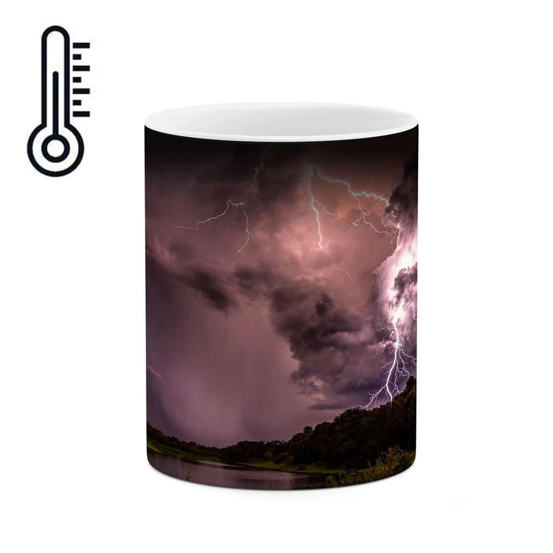 ماگ حرارتی کاکتی مدل رعد و برق کد  mgh12600