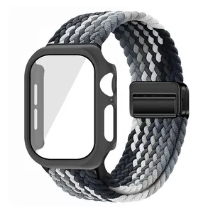 Ultimate Shield Braided Magsolo GRD Band suitable for Apple Watch Series 10 46mm with cover