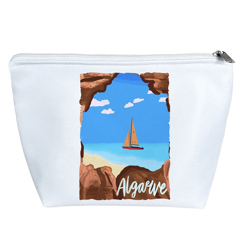 کیف لوازم آرایش دخترانه خندالو مدل الجزیره کد 5793