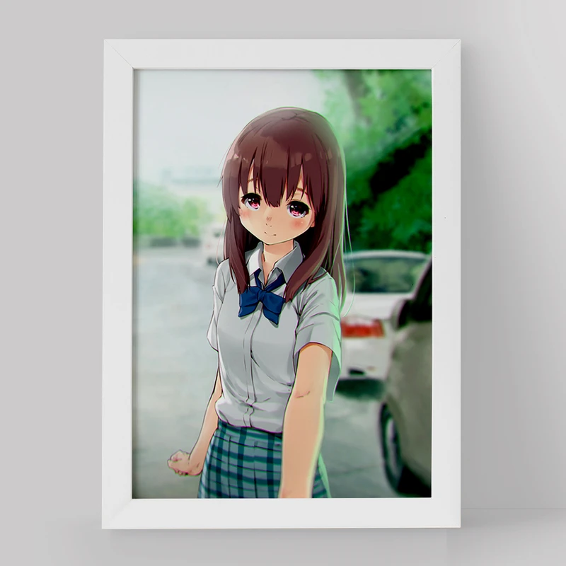 تابلو خندالو مدل شوکو نیشیمیا انیمه سایلنت ویس کد 15776