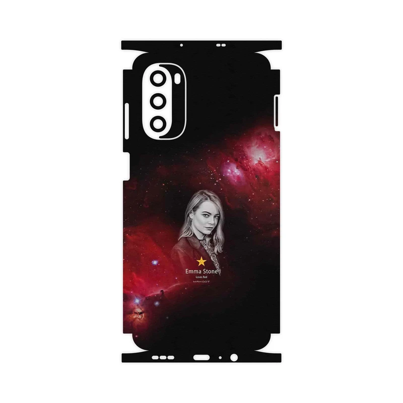 برچسب پوششی ماهوت مدل Emma Stone-FullSkin مناسب برای گوشی موبایل موتورولا Moto G52
