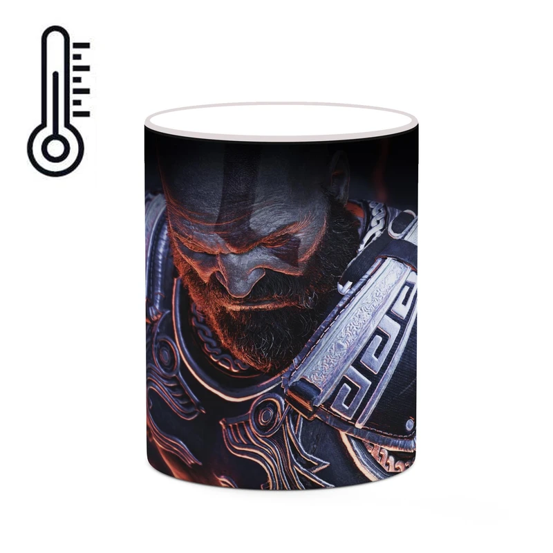 ماگ حرارتی کاکتی طرح گاد آف وار God Of War مدل mgh40671