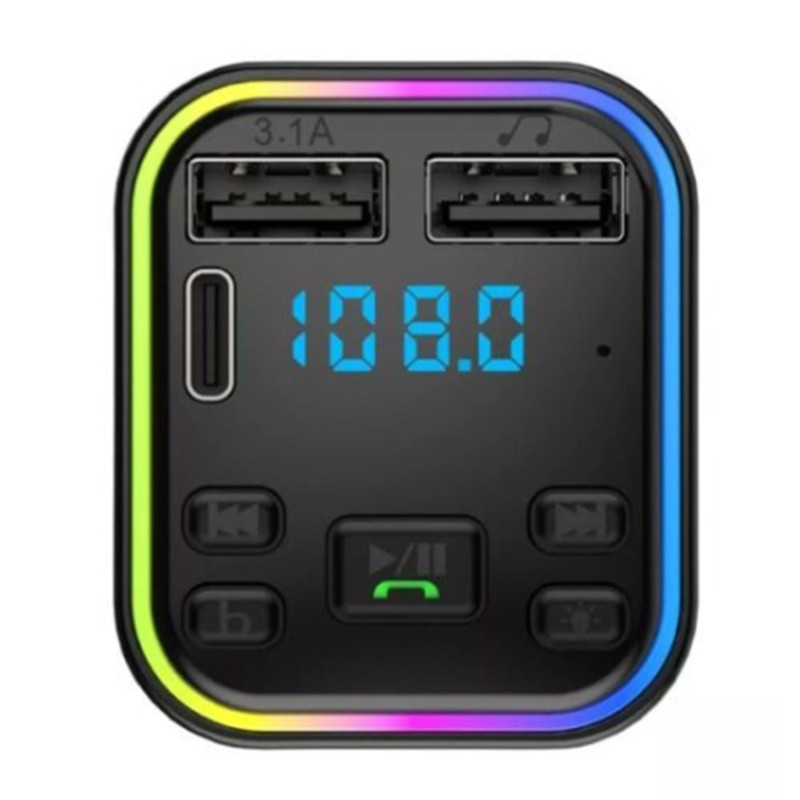 پخش کننده اف ام خودرو مدل G38 کد PD طرح فست شارژ