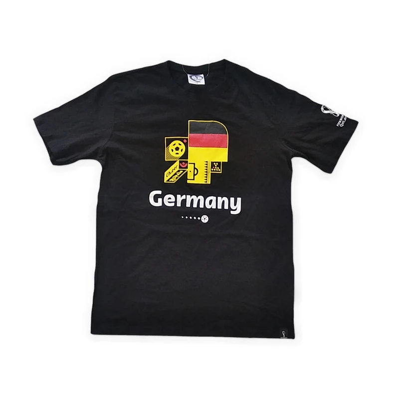 تی شرت آستین کوتاه مردانه مدل World cup 