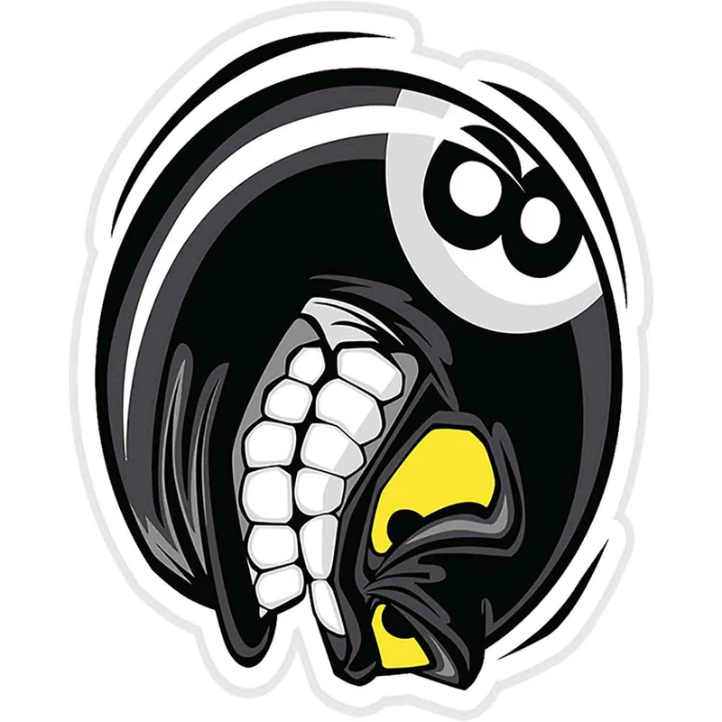 استیکر لپ تاپ طرح cartoon 8 ball-monster کد ST294