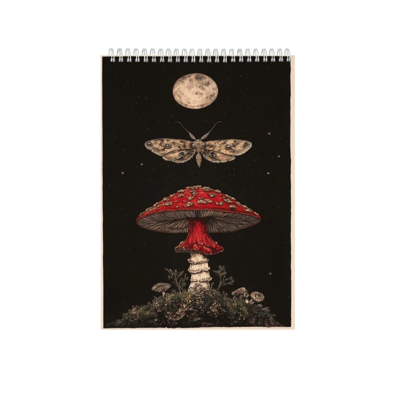 دفتر طراحی 40 برگ مدل نخودی کد M23