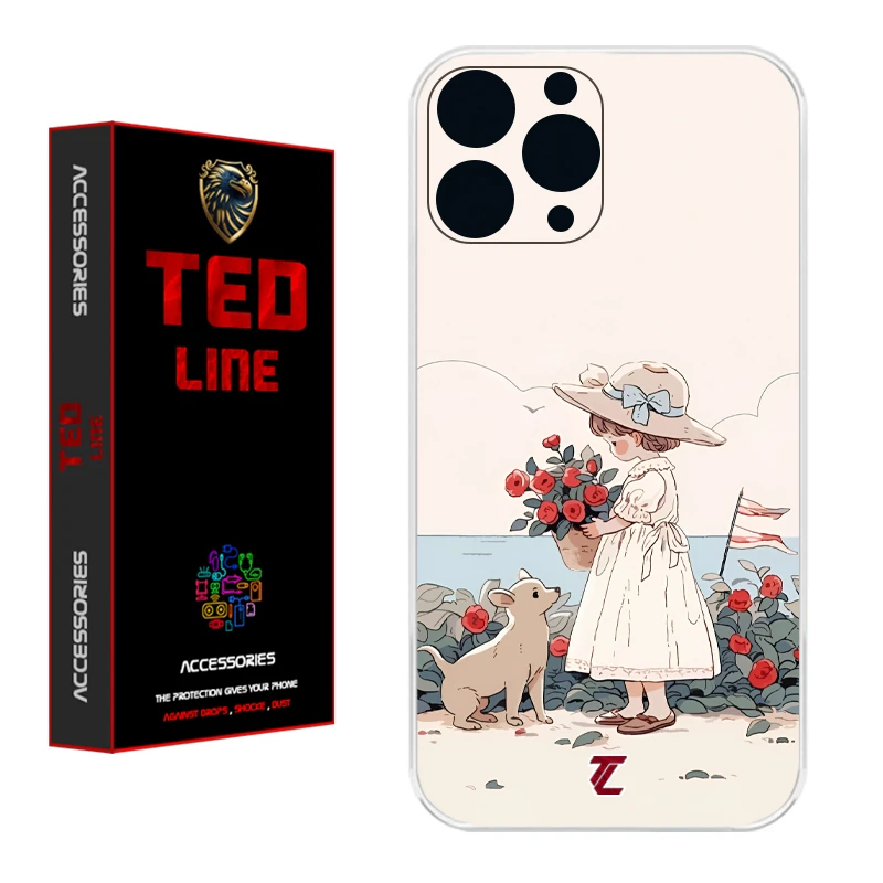 کاور تدلاین طرح دختر کد 1208 مناسب برای گوشی موبایل اپل Iphone 11 Pro