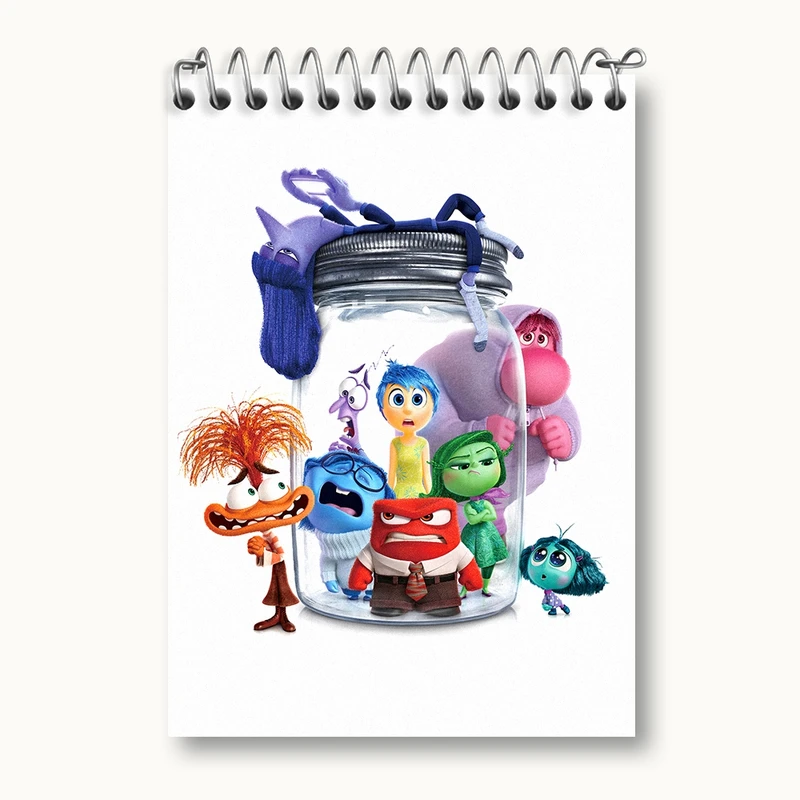 دفتر یادداشت 50 برگ خندالو مدل اینساید اوت (Inside Out) کد 36660