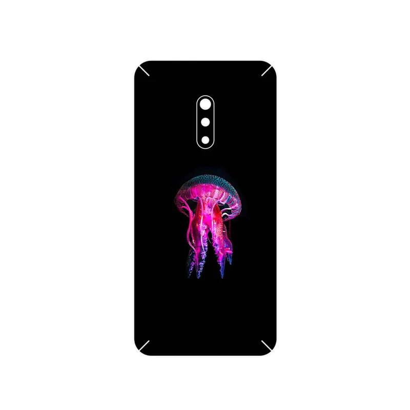 برچسب پوششی ماهوت مدل jellyfish مناسب برای گوشی موبایل اپو Realme X