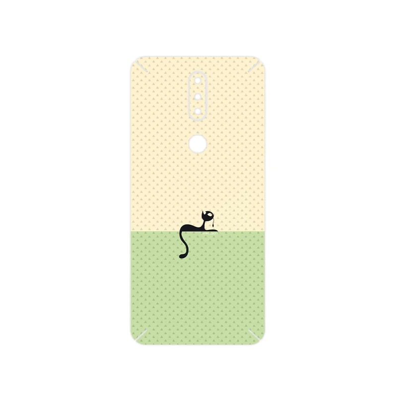 برچسب پوششی ماهوت مدل Minimal Internet Cat Icon مناسب برای گوشی موبایل نوکیا 2.4
