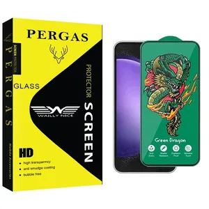Waily Nice Pergas Green_Dragon Screen Protector For Samsung  Galaxy S23 Fe