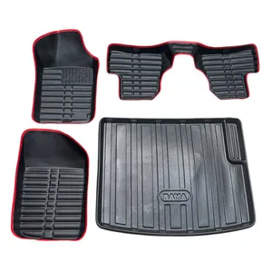 کفپوش سه بعدی خودرو پایا مدل MC630 دور دوخت مناسب برای رانا به همراه کفپوش صندوق