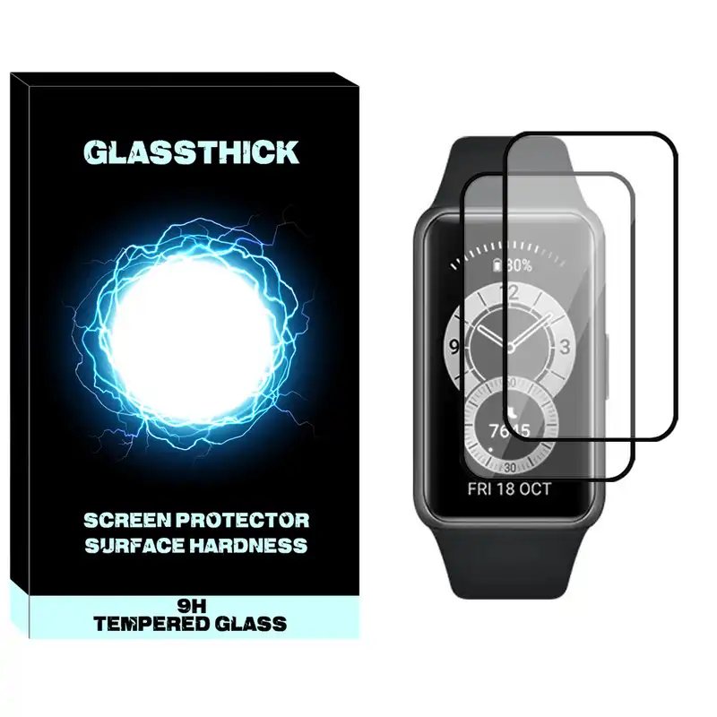 محافظ صفحه نمایش نانو گلستیگ مدل NGL مناسب برای ساعت هوشمند هوآوی Watch Band 6 بسته دو عددی