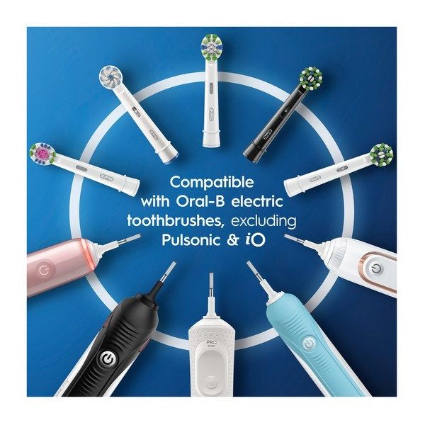 سری یدک مسواک برقی اورال-بی مدل Cross Action Clean Maximiser بسته 6 عددی -  - 11