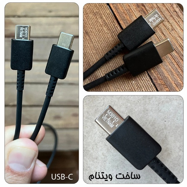 کابل USB-c توربو مدل Galaxy-A14 طول 1 متر