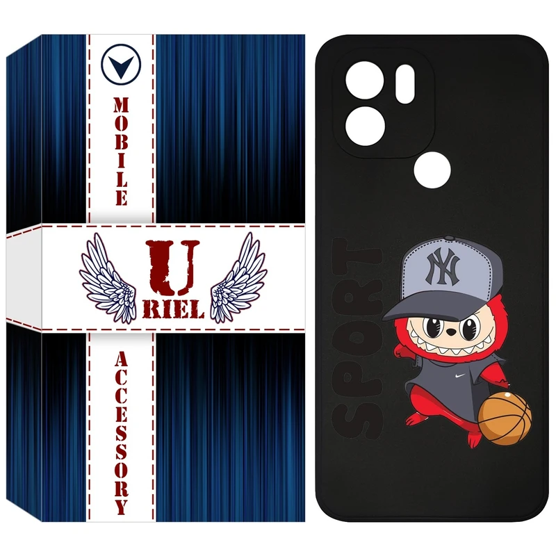 کاور یوریل قاب مدل KSH کد 148 طرح عروسک لبوبو مناسب برای گوشی موبایل شیائومی Redmi A1 Plus / A2 Plus / Poco C50