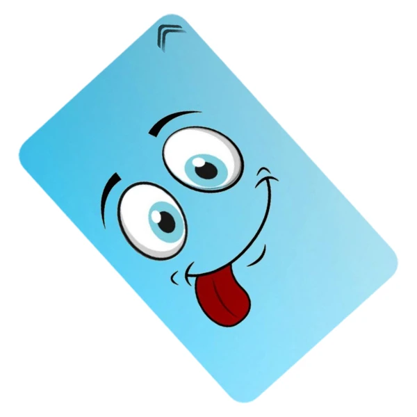 استیکر کارت بانکی طرح ایموجی فانتزی مدل CAC688-K-G1-175