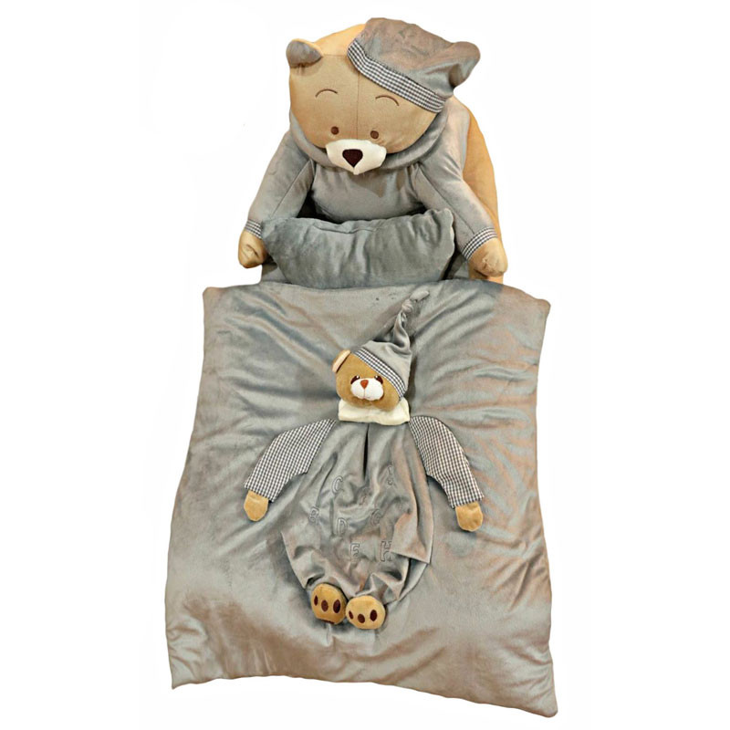 سرویس خواب 3 تکه کودک طرح خرس کد 1400