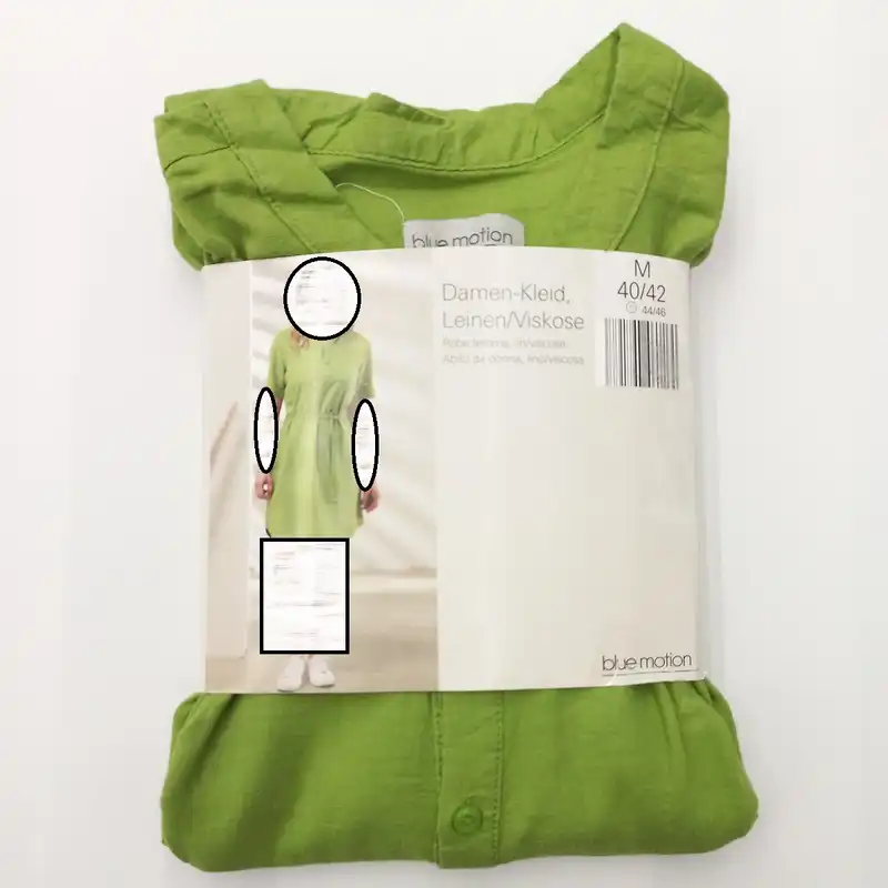 پیراهن زنانه بلو موشن مدل لینن کد 15064011