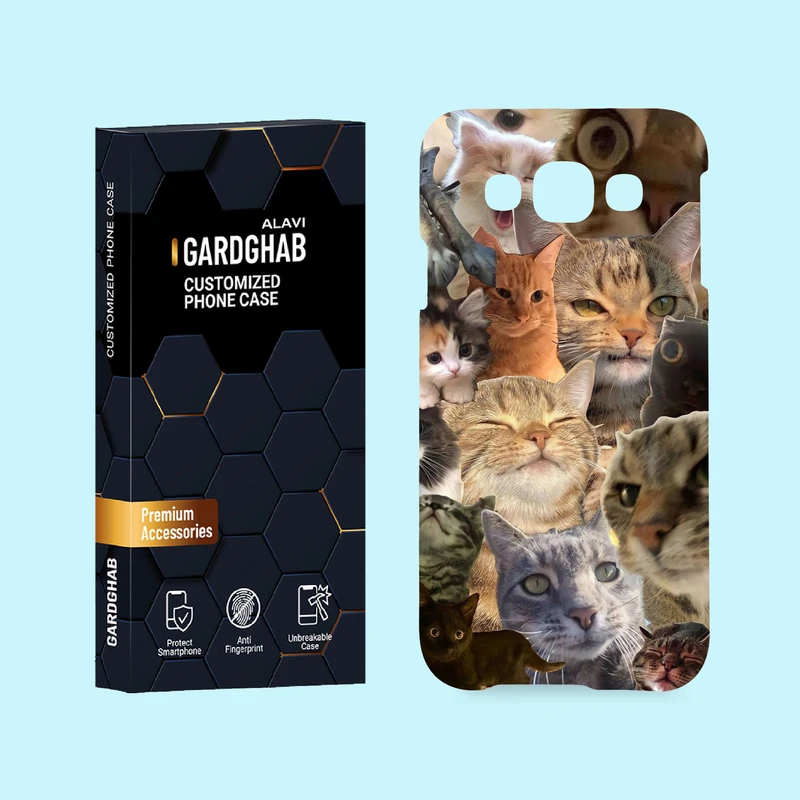 کاور گارد قاب علوی مدل حیوانات مناسب برای گوشی موبایل سامسونگ Galaxy E5 2015