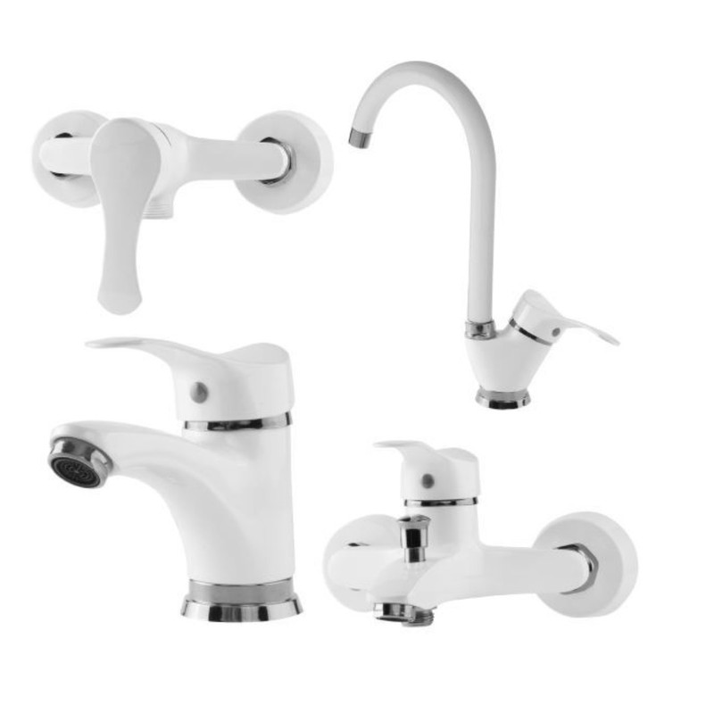 ست شیرآلات تیرداد مدل لاله مجموعه چهار عددی