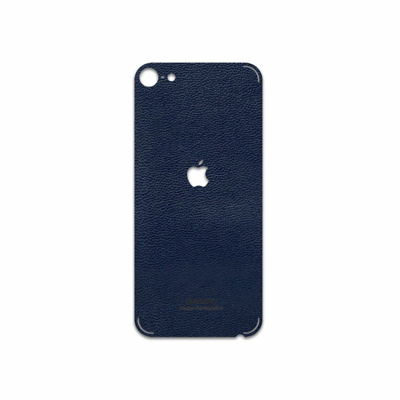 برچسب پوششی ماهوت مدل Deep-Blue-Leather مناسب برای گوشی موبایل اپل iPod Touch 6TH Gen