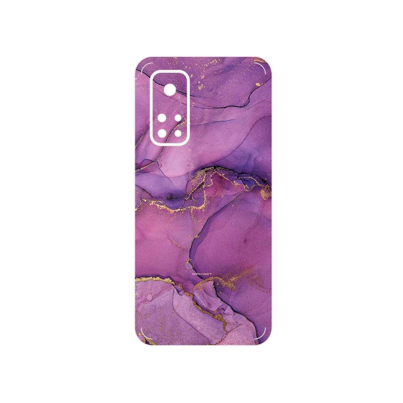 برچسب پوششی ماهوت مدل Purple Marble مناسب برای گوشی موبایل شیائومی Mi 10T Pro 5G