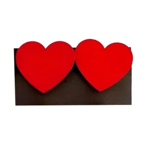 گیره کاغذ مدل قلب کد H-10 بسته دو عددی