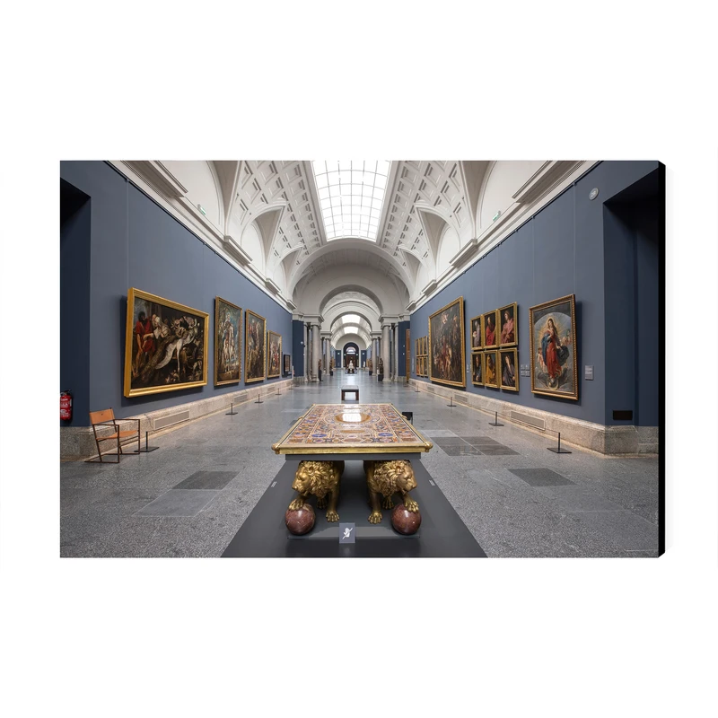تابلو شاسی عرش طرح گردشگری اسپانیا مدل موزه دل پرادو کد As6381