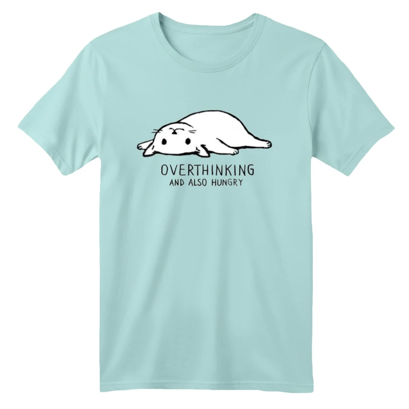 تی شرت آستین کوتاه بچگانه مدل گربه گرسنه