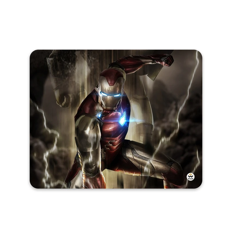 ماوس پد شادیت مدل Iron Man کد535 سایز 24*19 سانتی متر