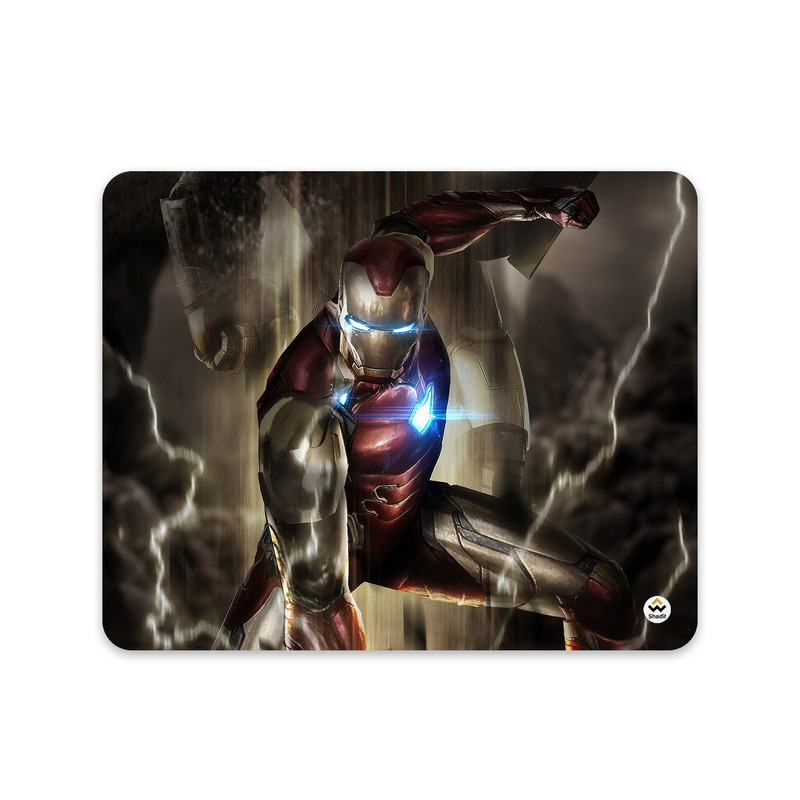 ماوس پد شادیت مدل Iron Man کد535 سایز 24*19 سانتی متر