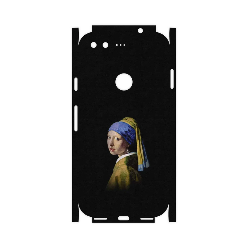 برچسب پوششی ماهوت مدل Girl with a Pearl Earring of Vermeer-FullSkin مناسب برای گوشی موبایل گوگل Pixel
