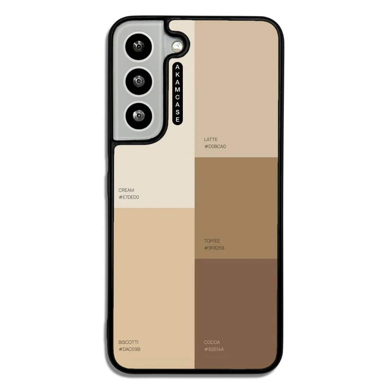 کاور آکام مدل AMC-WSGS22-CREAMY-11 مناسب برای گوشی موبایل سامسونگ Galaxy S22