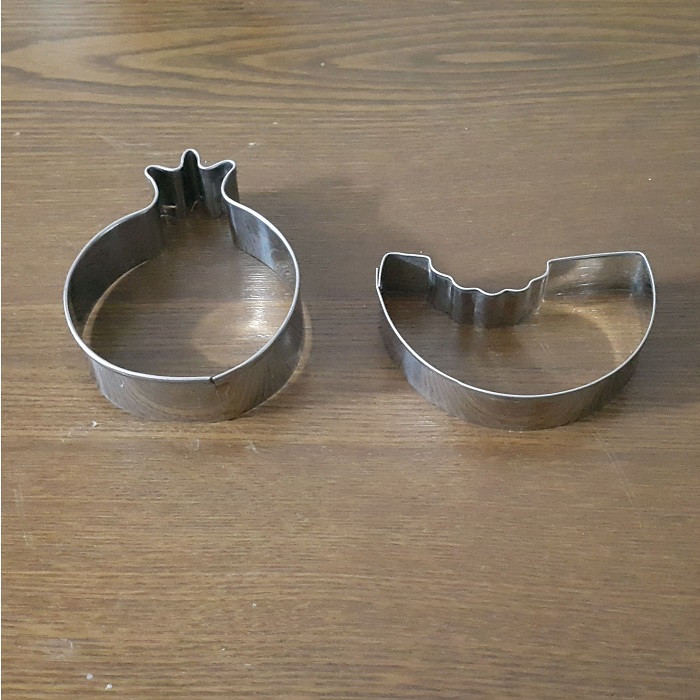 قالب شیرینی مدل انار و برش هندوانه یلدا بسته  2عددی