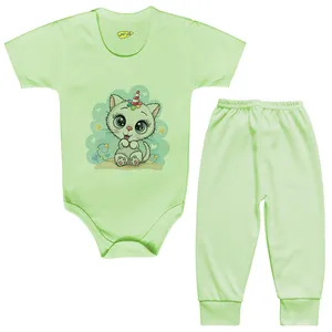 ست بادی و شلوار نوزادی کارانس مدل BSTG-3156