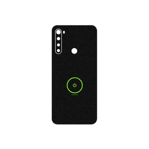 MAHOOT Minimal Power Button Cover Sticker for Xiaomi Redmi Note 8T