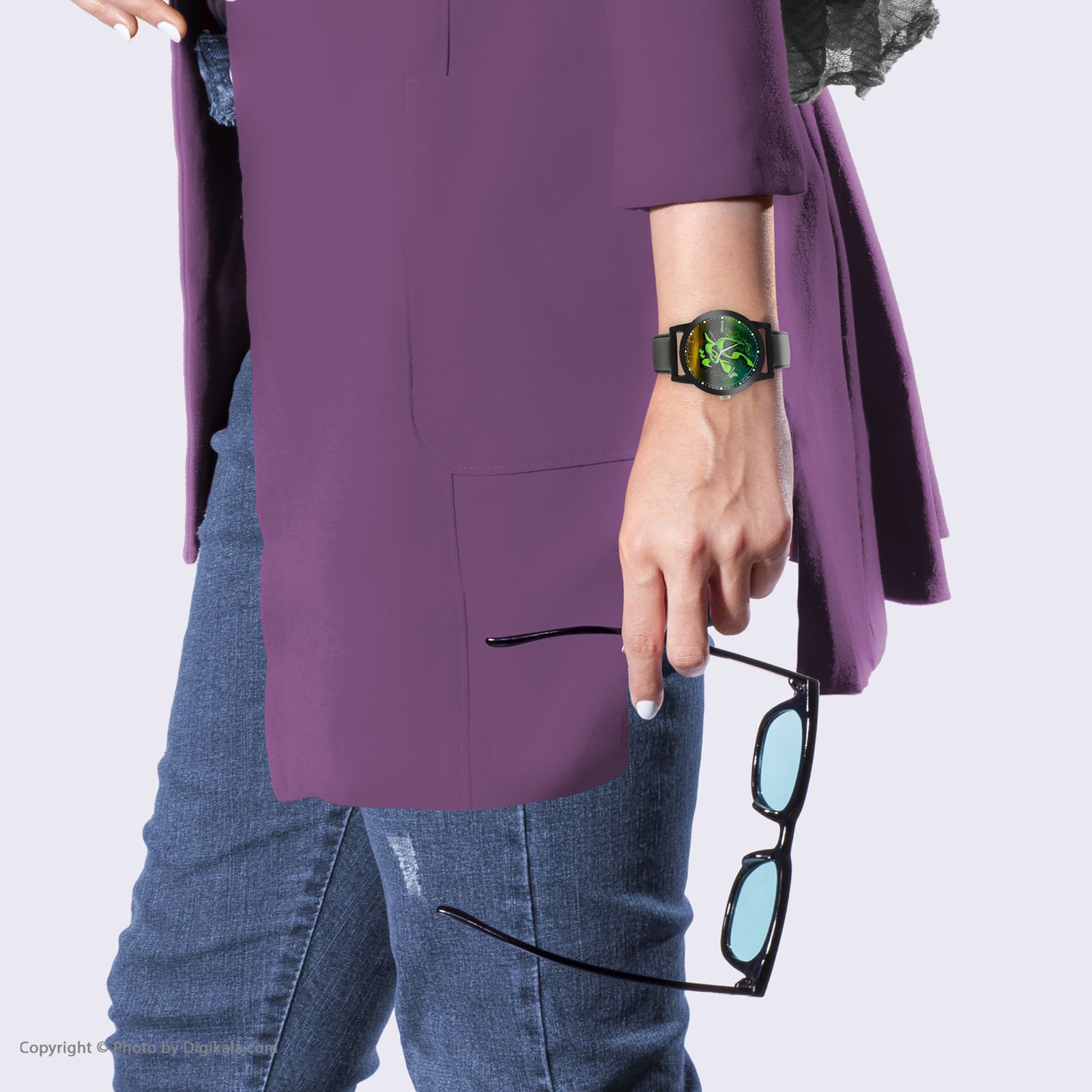 ساعت مچی عقربه ای ناکسیگو طرح یا مهدی کد LF4260 -  - 2