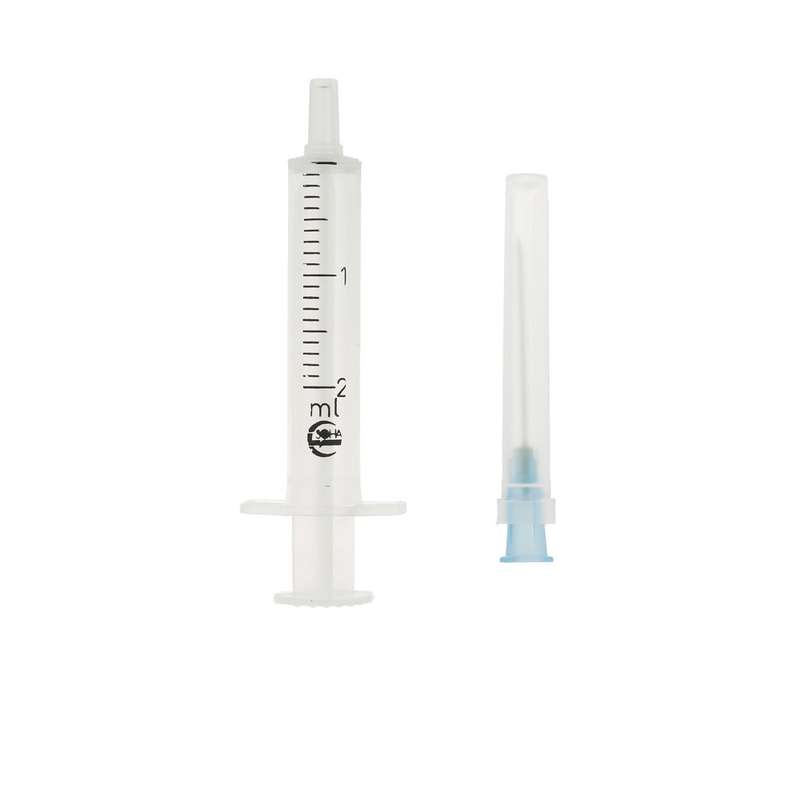 سرنگ سها مدل لوئر اسلیپ ظرفیت 2 میلی لیتر بسته 1500 عددی