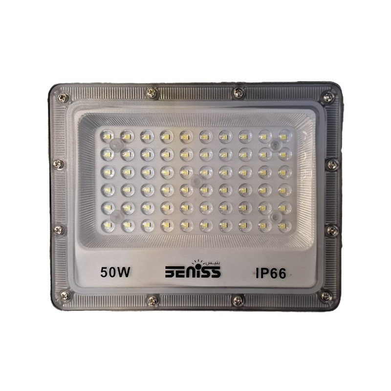 پروژکتور ال ای دی ۵۰ وات بنیس افشان طلوع مدل لنزدار