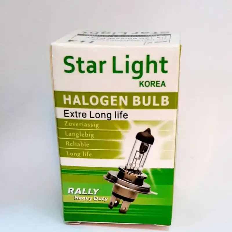 لامپ خودرو استارلایت مدل H4 12v/100.90w