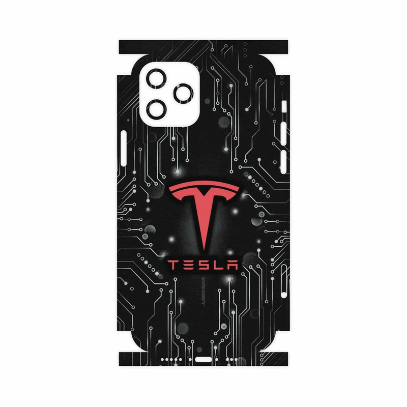 برچسب پوششی ماهوت مدل TESLA-FullSkin مناسب برای گوشی موبایل اپل iPhone 12 Pro