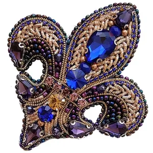 گل سینه زنانه مدل ارکیده