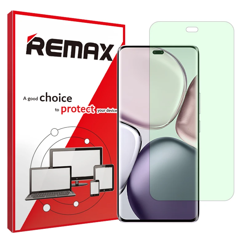 محافظ صفحه نمایش گرین لایت ریمکس مدل Resistant مناسب برای گوشی موبایل آنر X9c