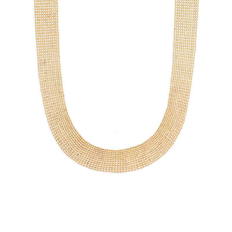 زنجیر طلا 18 عیار زنانه گالری شیدا مجد مدل پونتو پلاس