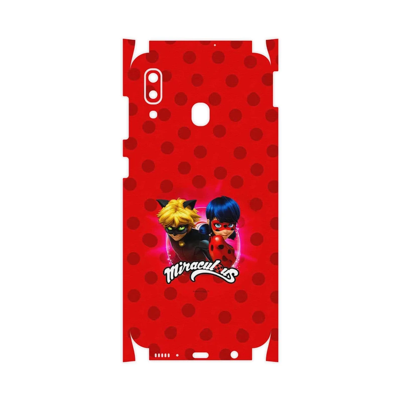 برچسب پوششی ماهوت مدل Ladybug and Cat Noir-FullSkin مناسب برای گوشی موبایل سامسونگ Galaxy M10s