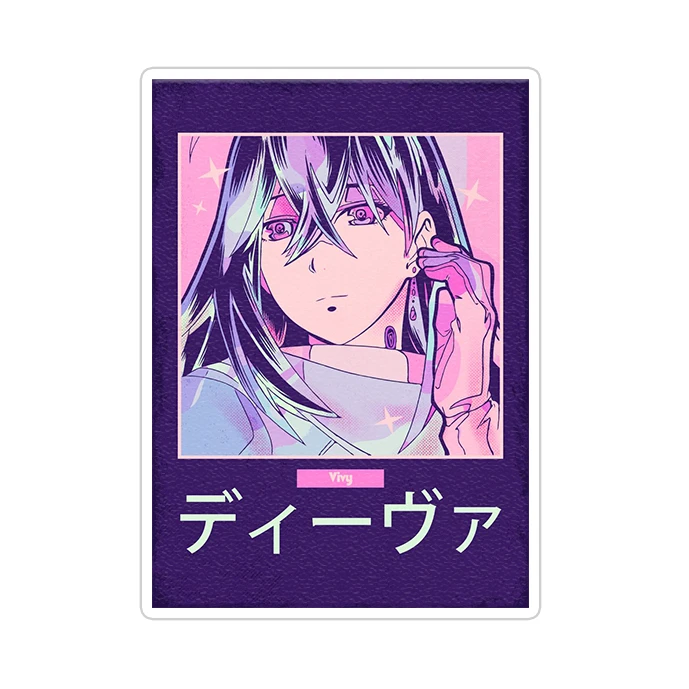 استیکر تزئینی موبایل و تبلت ماسا دیزاین مدل AS063 ANIME