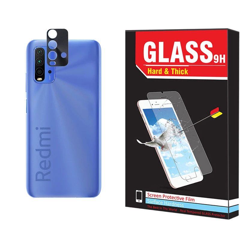 محافظ لنز دوربین هارد اند تیک مدل LNZ-BK مناسب برای گوشی موبایل شیائومی Redmi 9T 