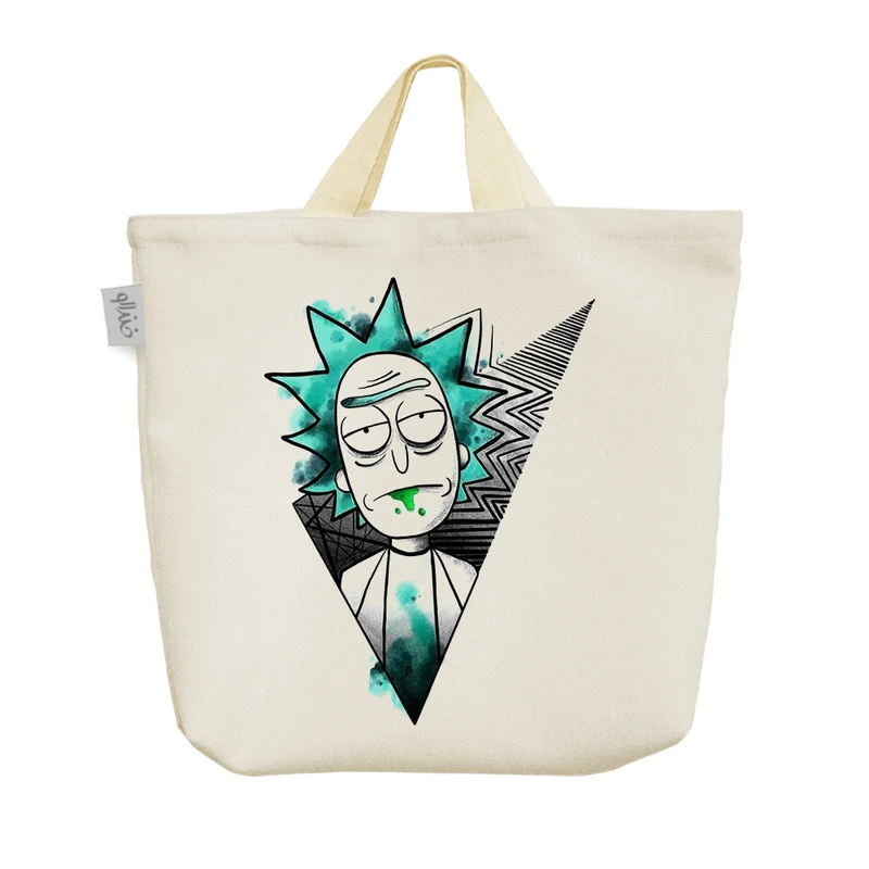 ساک خرید خندالو مدل ریک و مورتی Rick and Morty کد 5392